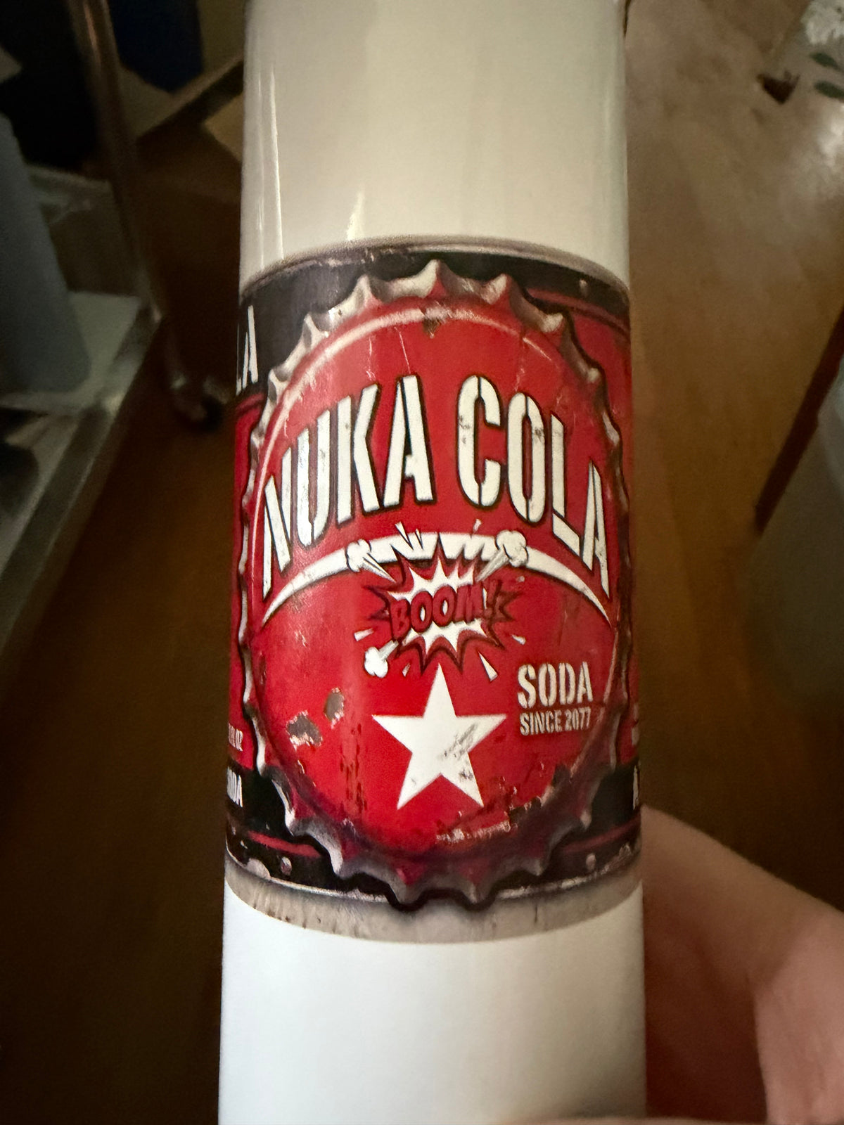 Nuka-Cola 20oz Tumbler | Retro Bottle Cap Design