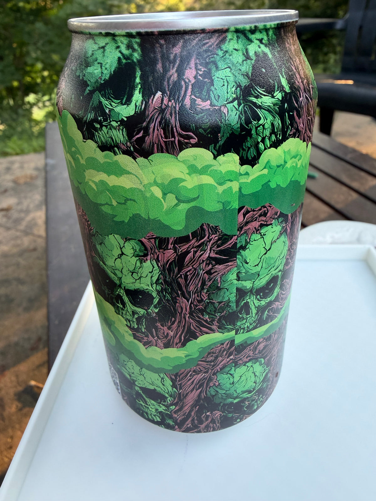 Brain Freeze Zombie Energy — Apocalypse Collectible Can | Lasered Moon