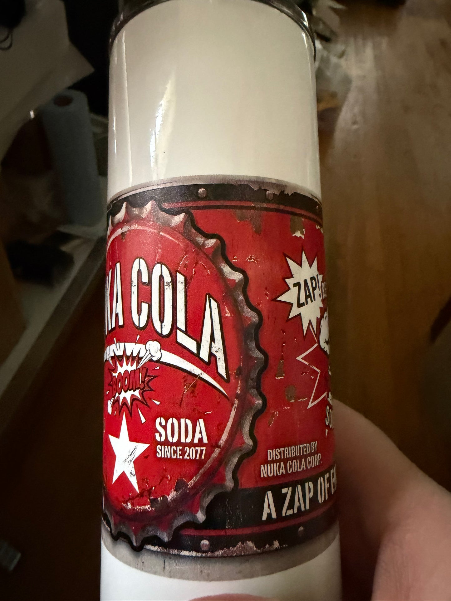 Nuka-Cola 20oz Tumbler | Retro Bottle Cap Design