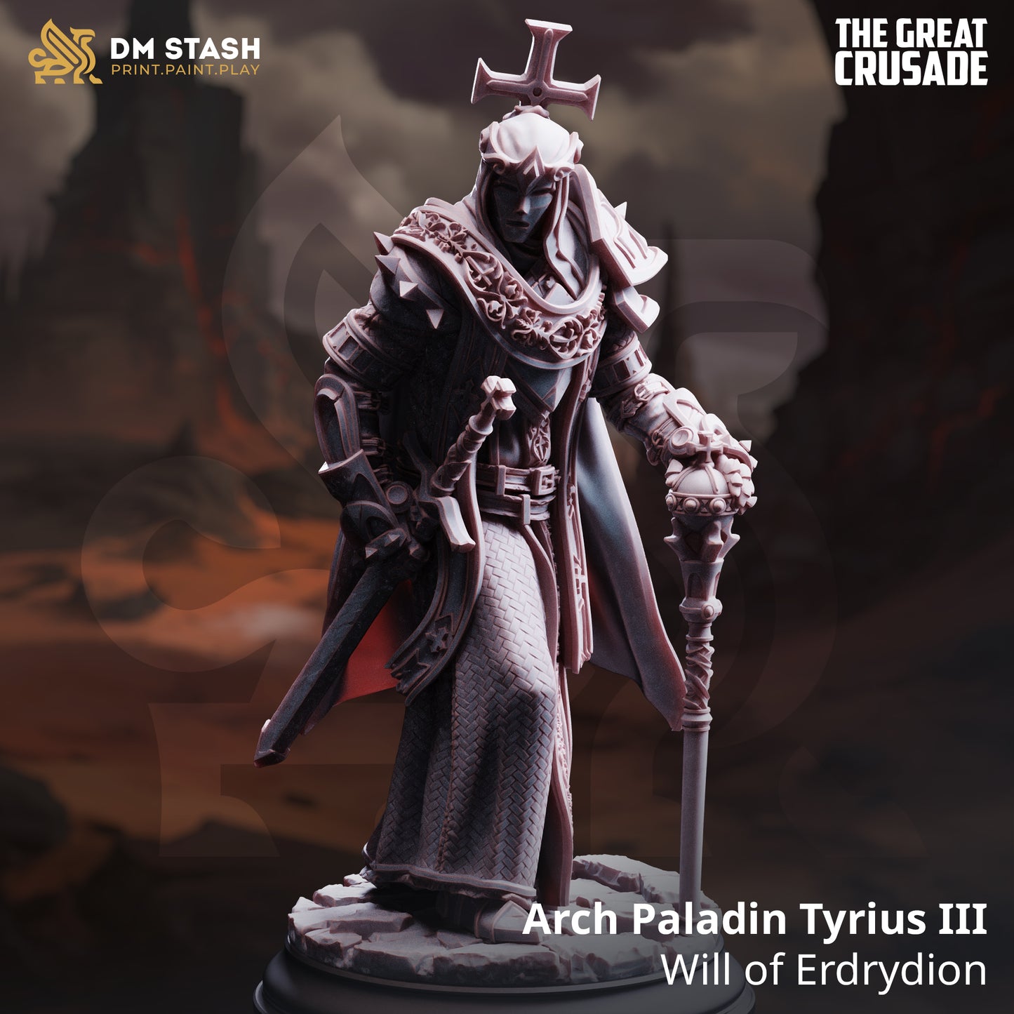 The Great Crusade - Divine Gambit Part 1 D&D 5e campaign miniature bundle