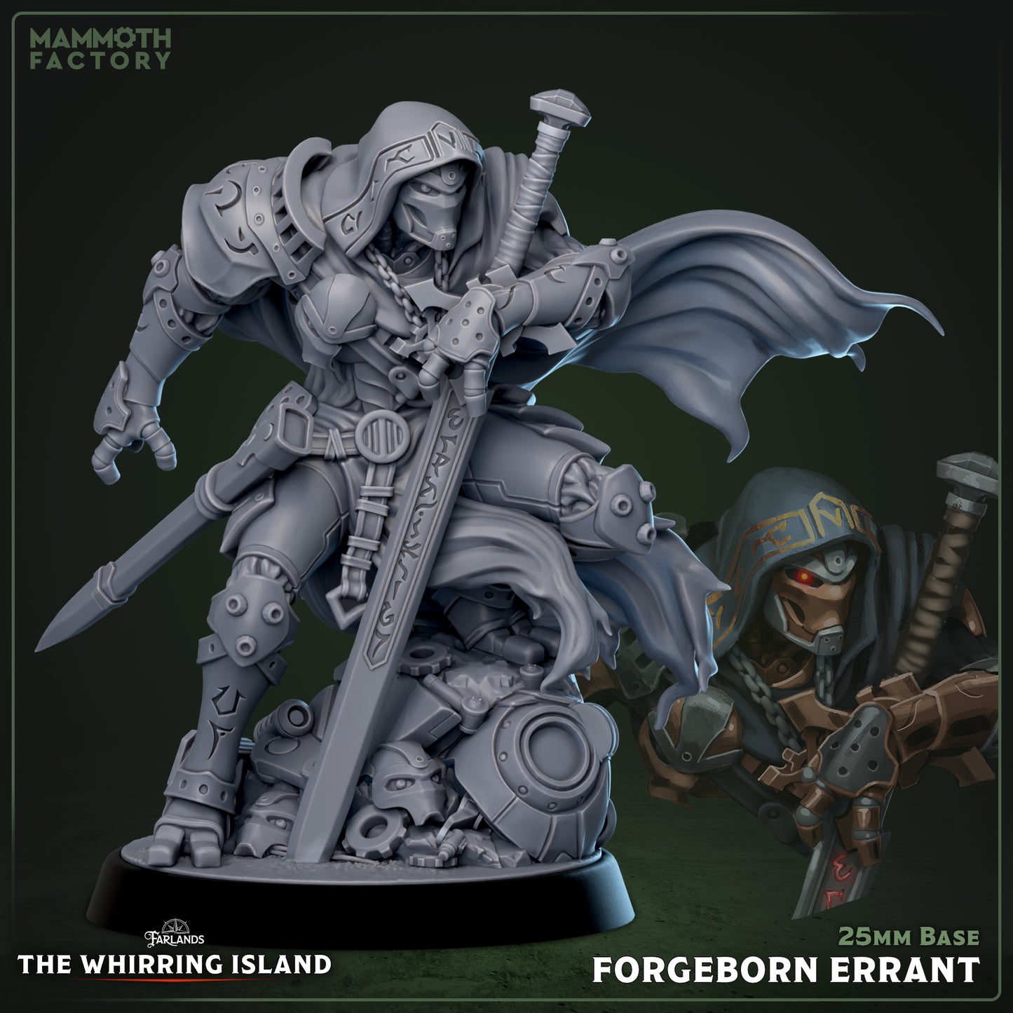 Farlands: The Whirring Island | D&D 5e Campaign Miniatures | Lasered Moon