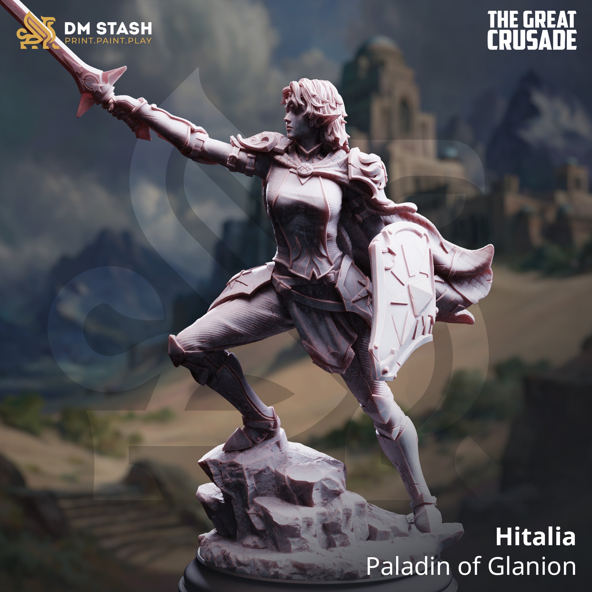 The Great Crusade - Divine Gambit Part 1 D&D 5e campaign miniature bundle