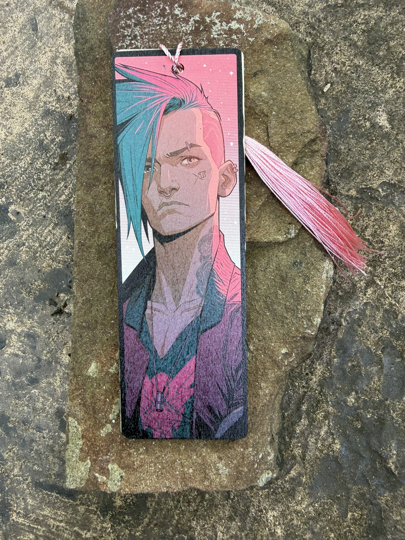 Cyberpunk Wood Bookmark Set – Bundle of 4 (Set B)