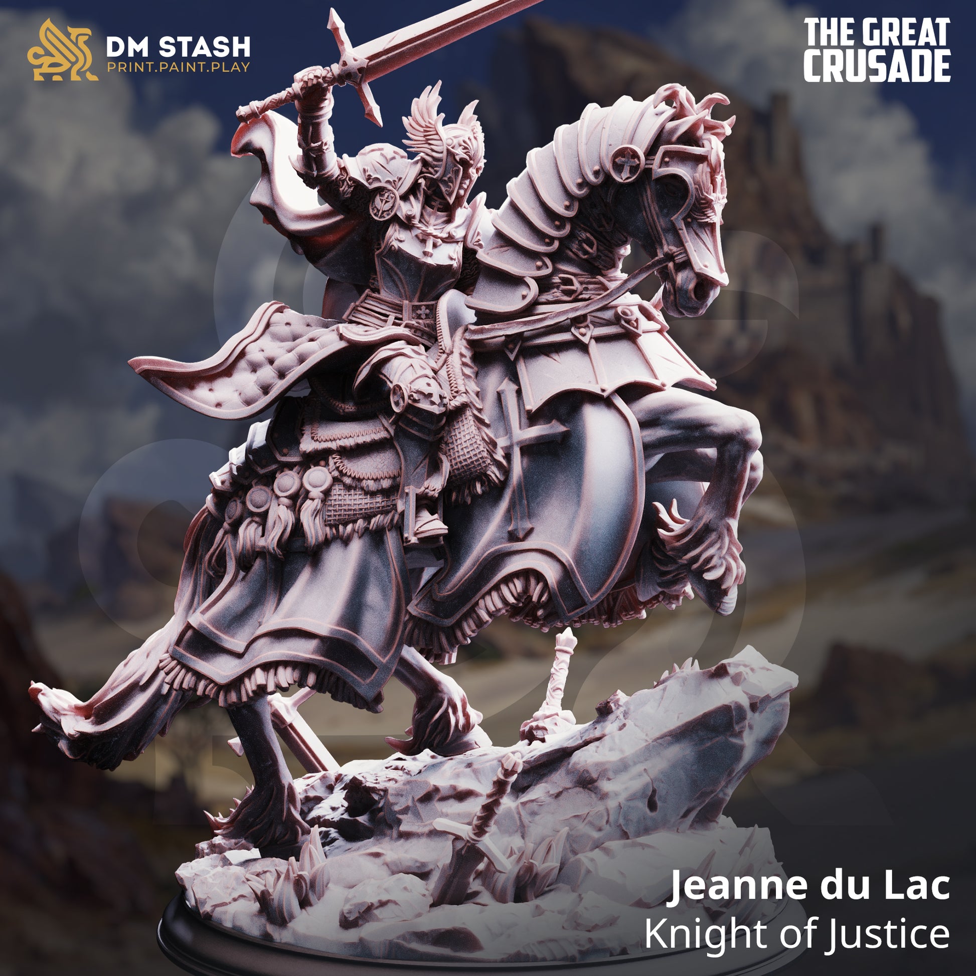 The Great Crusade - Divine Gambit Part 1 D&D 5e campaign miniature bundle