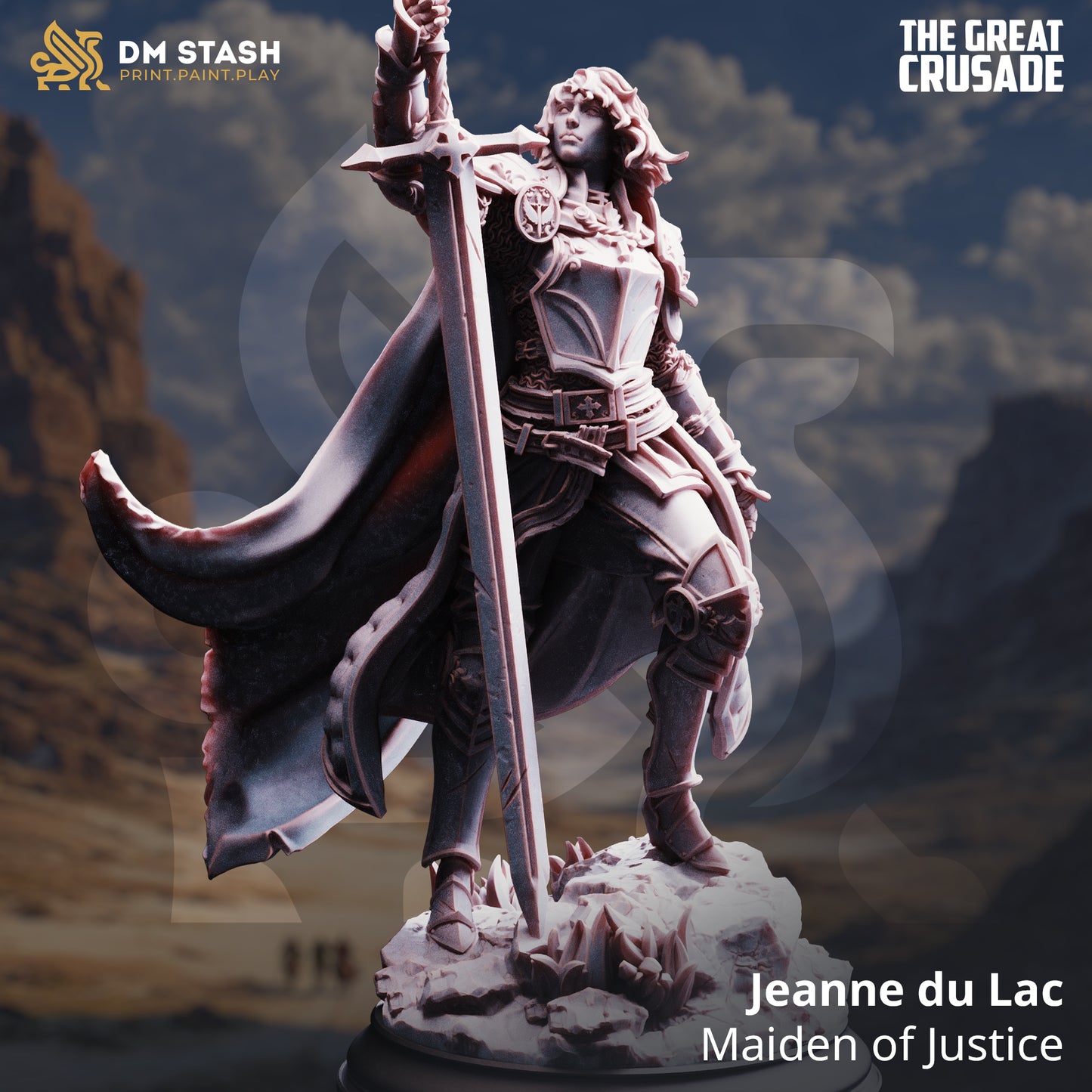 The Great Crusade - Divine Gambit Part 1 D&D 5e campaign miniature bundle