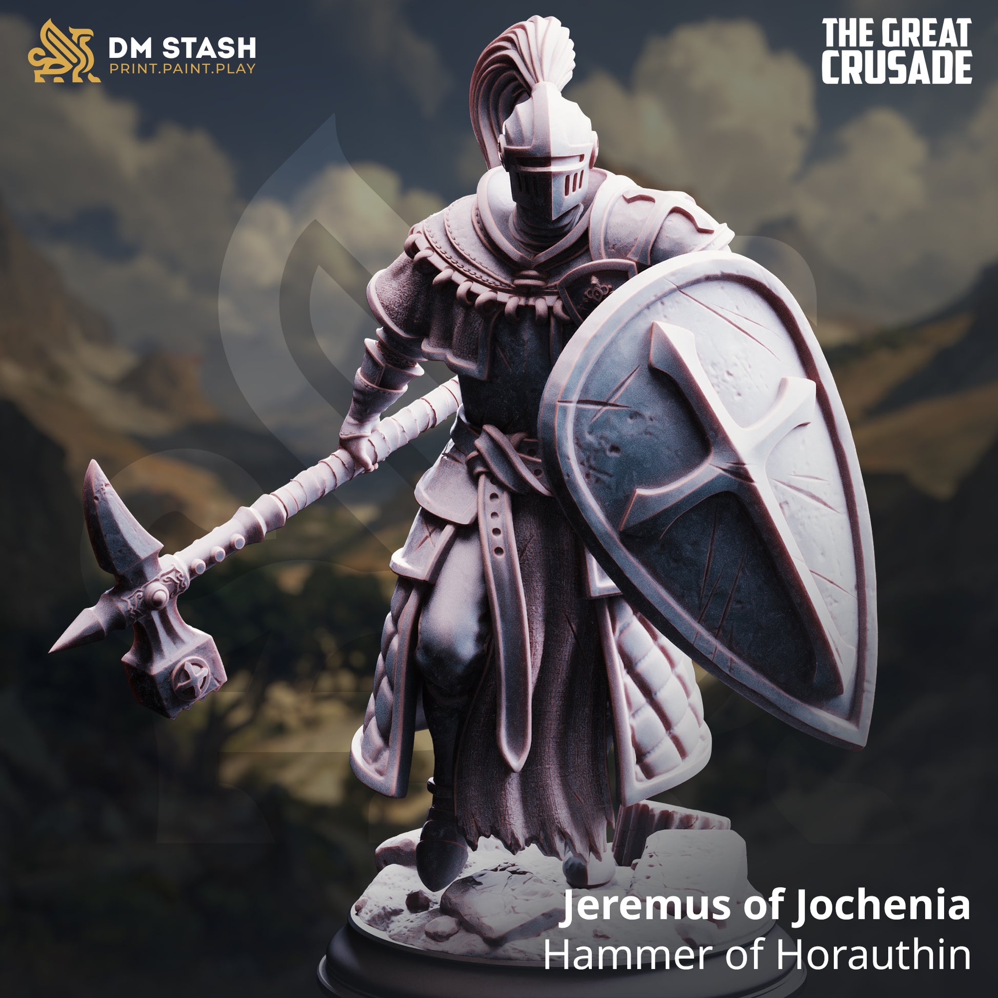 The Great Crusade - Divine Gambit Part 1 D&D 5e campaign miniature bundle