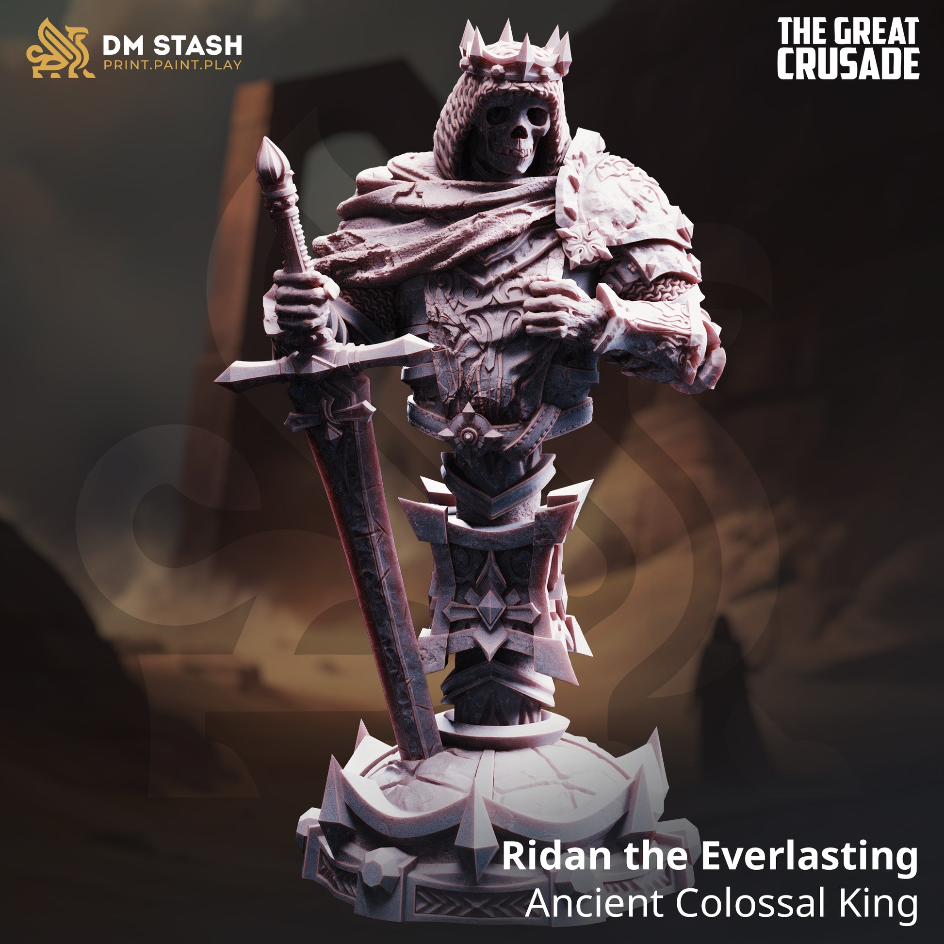 The Great Crusade - Divine Gambit Part 1 D&D 5e campaign miniature bundle