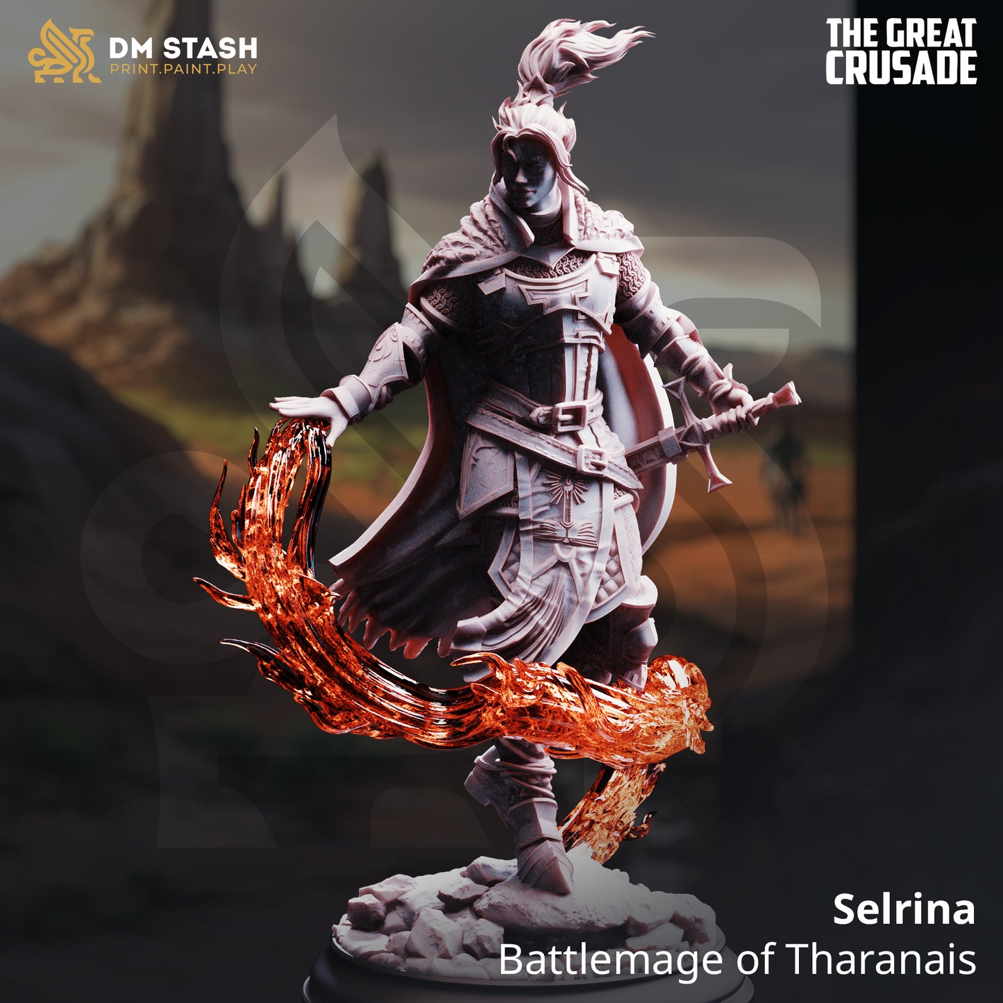The Great Crusade - Divine Gambit Part 1 D&D 5e campaign miniature bundle