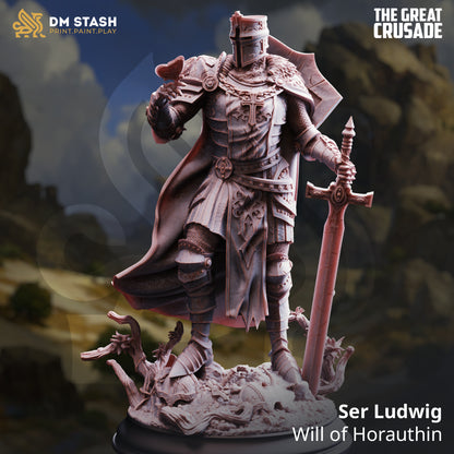The Great Crusade - Divine Gambit Part 1 D&D 5e campaign miniature bundle