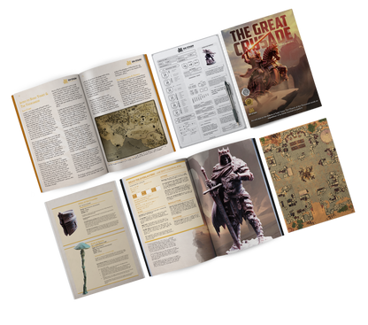 The Great Crusade - Divine Gambit Part 1 D&D 5e campaign miniature bundle