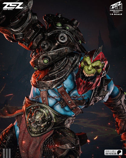 Trap Jaw Masters of the Universe 3D printed resin statue