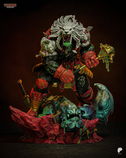 Battle Beast Invincible inspired 3D printed resin statue
