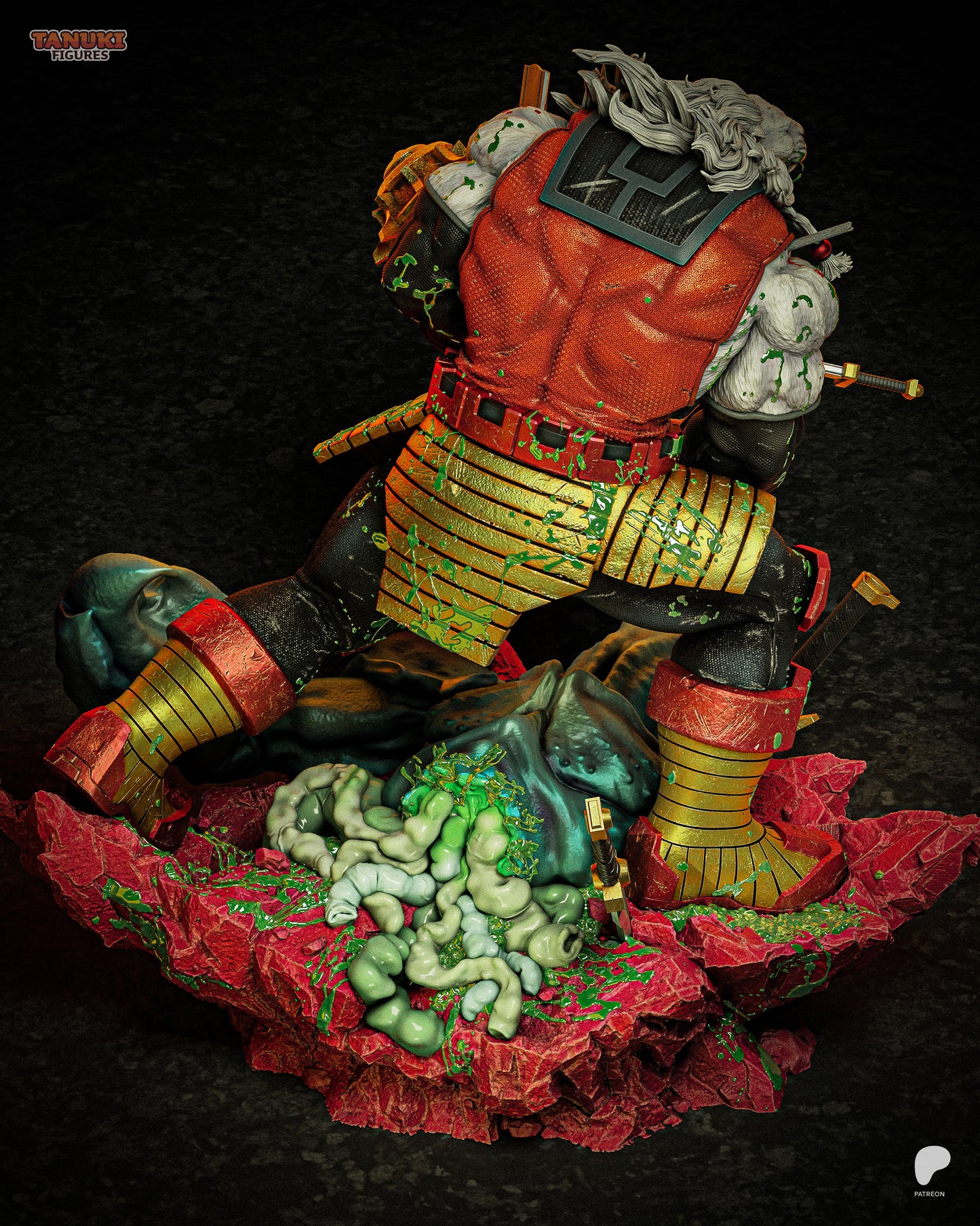 Battle Beast Invincible inspired 3D printed resin statue