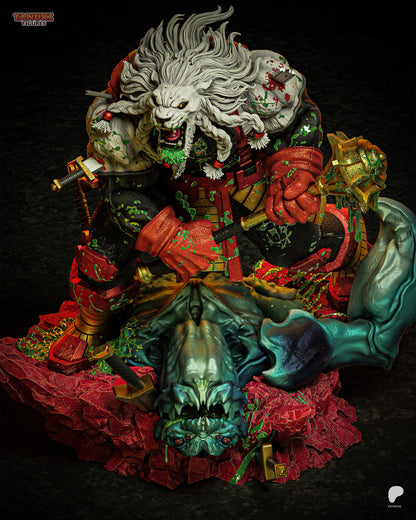 Battle Beast Invincible inspired 3D printed resin statue