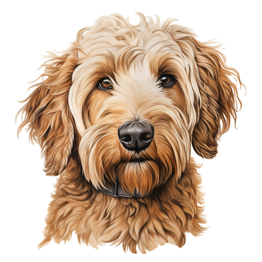 Goldendoodle Dog Sticker