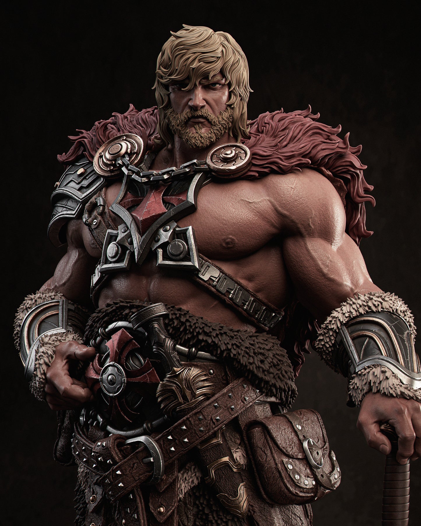He-Man Masters of the Universe 3D printed resin statue