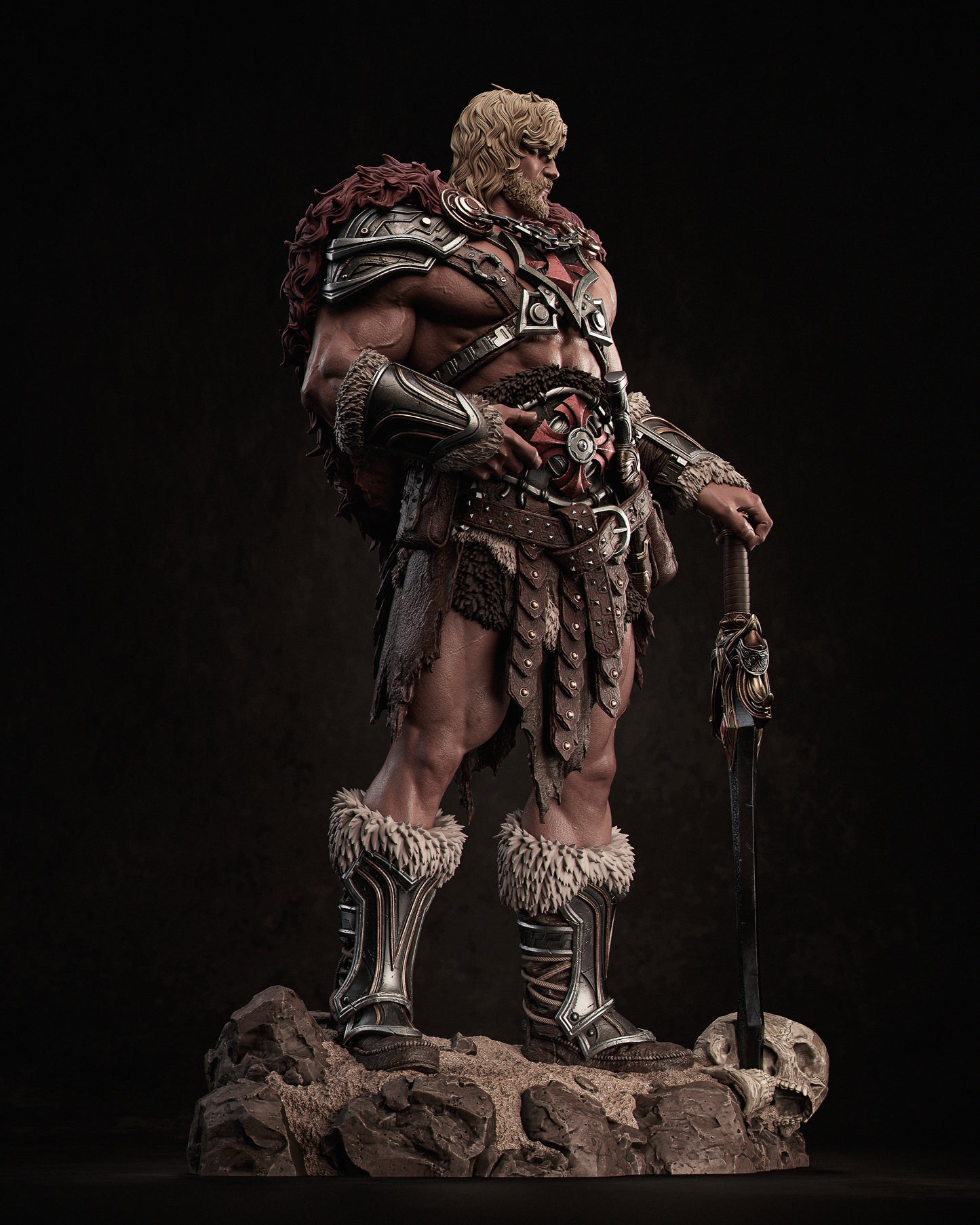 He-Man Masters of the Universe 3D printed resin statue