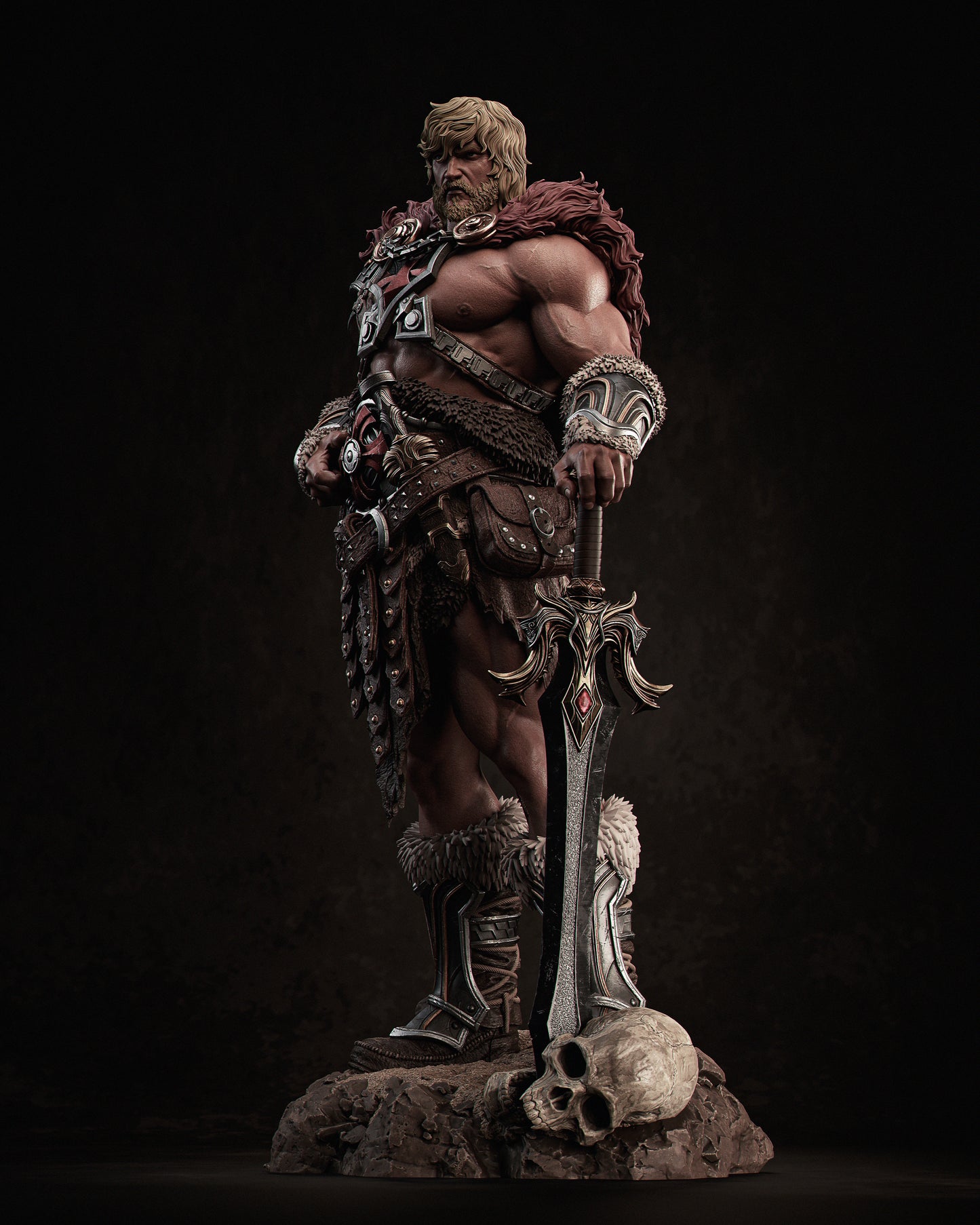 He-Man Masters of the Universe 3D printed resin statue