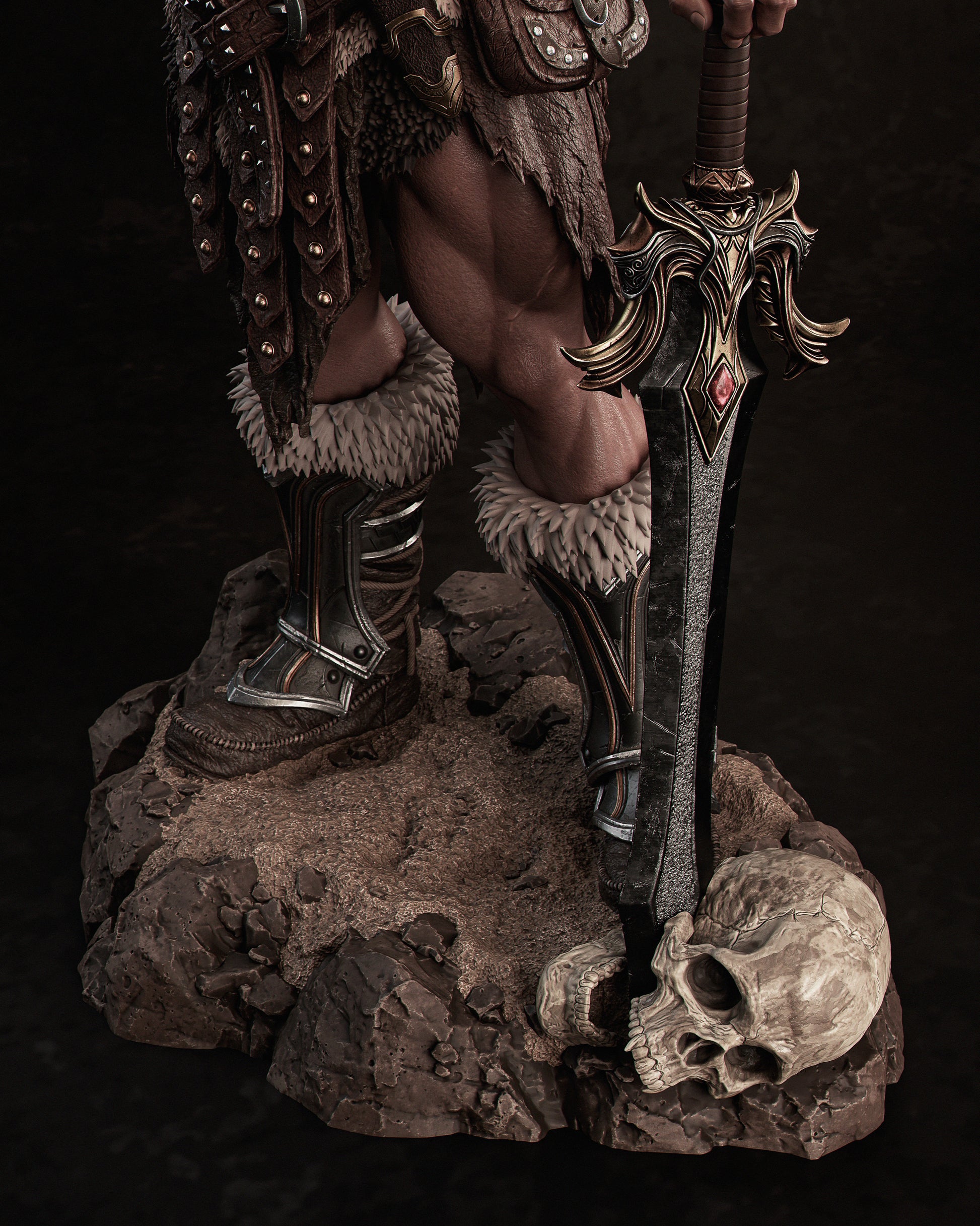 He-Man Masters of the Universe 3D printed resin statue