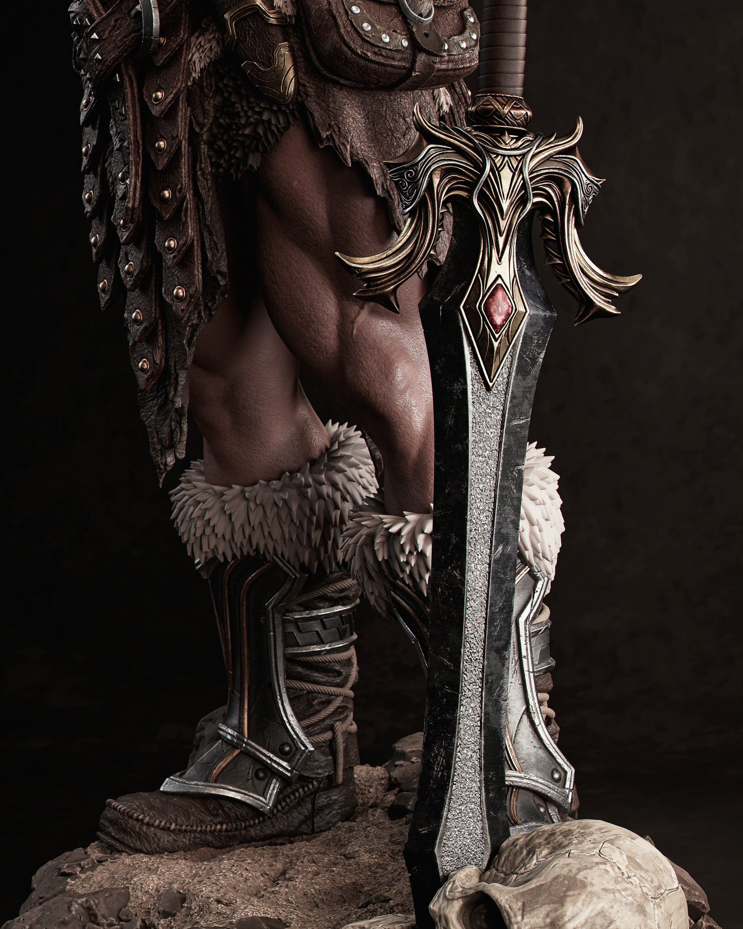 He-Man Masters of the Universe 3D printed resin statue