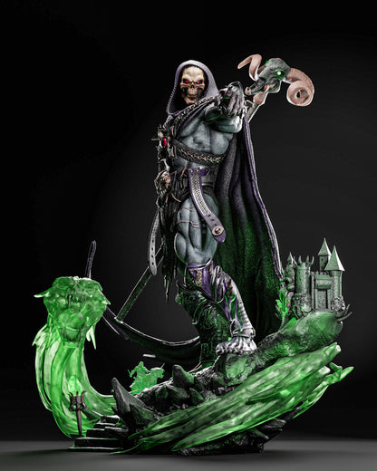 Skeletor Masters of the Universe inspired 3D printed resin statue