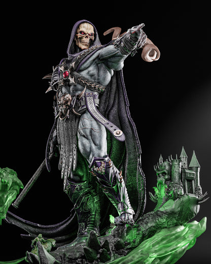Skeletor Masters of the Universe inspired 3D printed resin statue